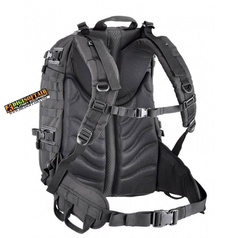 NERG Black backpack Ice Rock PLUS 40 / 45L 2nd generation