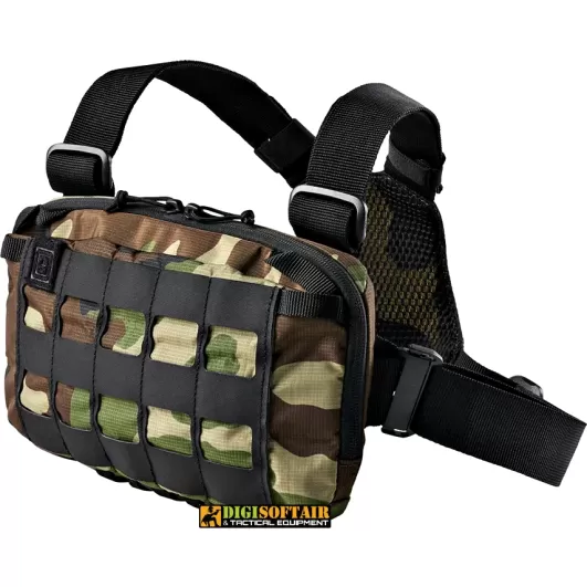 Woodland Camo Skyweight Survival chest pack