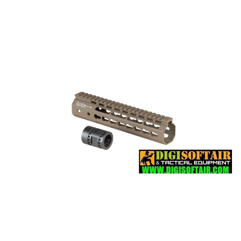 Ares Octaarms 9" keymod handguard tan