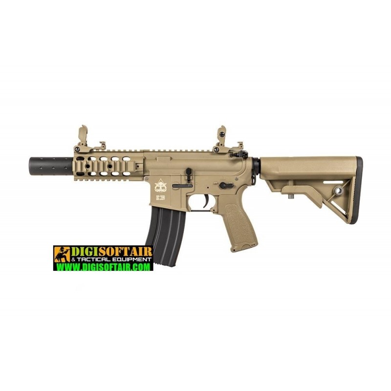 Evolution M4 Recon UX 8” Silent Ops Carbontech TAN