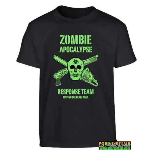 T-shirt Kids Zombie Apocalypse - Nera