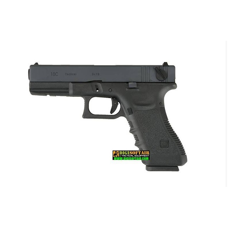 WE modello glock G18 C GEN 3 PISTOLA SOFTAIR A GAS