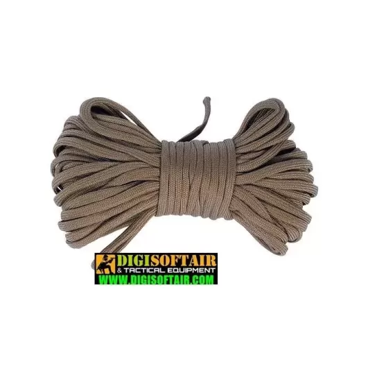 Paracord Coyote brown tasmanian tiger 20 metri