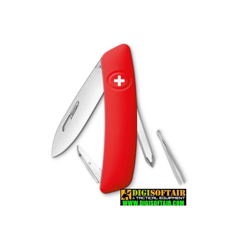 SWIZA D02 red swiss knife