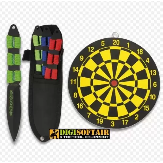 set 3 Albainox 32212 throwing knives