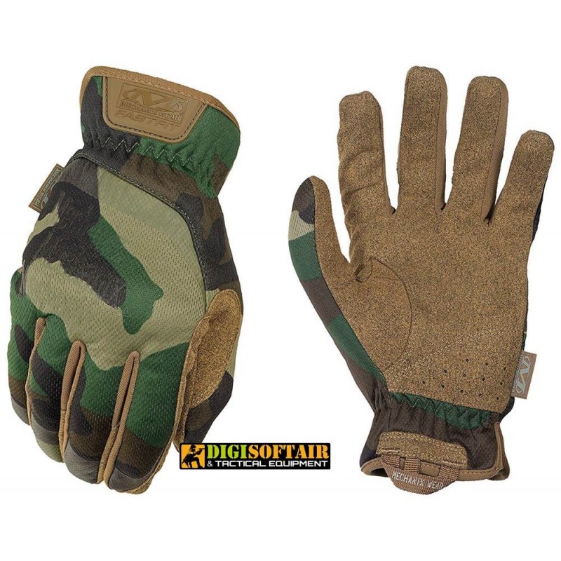 Fast Fit Woodland Mechanix Guanti