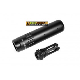 Evolution QD Short Silencer + Flash Hider 14mm ccw