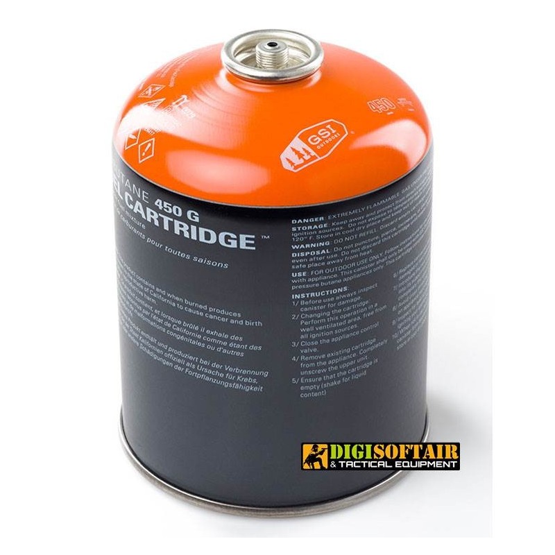 GSI ISOBUTANE 450g FUEL CARTDRIGE